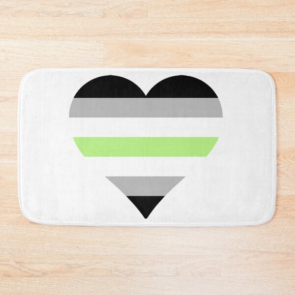 Item preview, Agender Pride Heart designed and sold by Friend of Frogs.