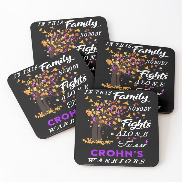 Item preview, In This Family No One Fight Alone Crohn's Awareness designed and sold by radianen.