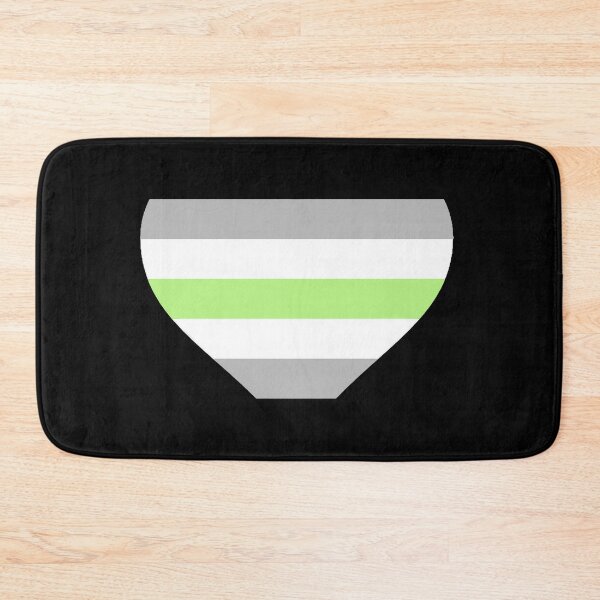 Item preview, Agender Pride Heart designed and sold by Friend of Frogs.