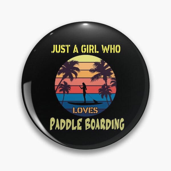 Item preview, Just A Girl Who Loves Paddle Boarding designed and sold by Bouchfashions.