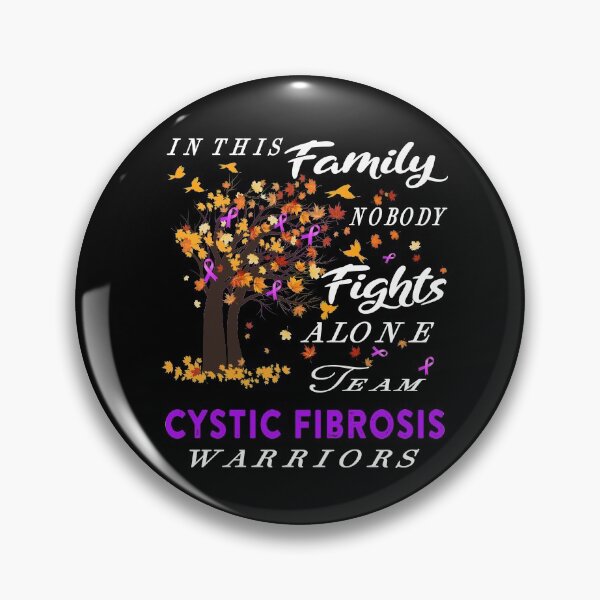 Item preview, In This Family No One Fight Alone Cystic Fibrosis Awareness designed and sold by radianen.