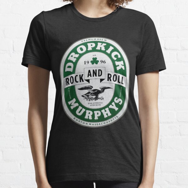 dropkick murphys shamrock and roll t shirt