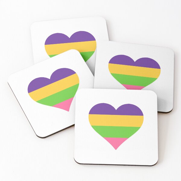 Item preview, Sapphic Pride Heart designed and sold by Friend of Frogs.