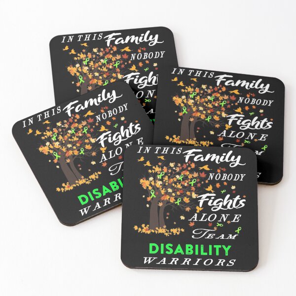 Item preview, In This Family No One Fight Alone Disability Awareness designed and sold by radianen.