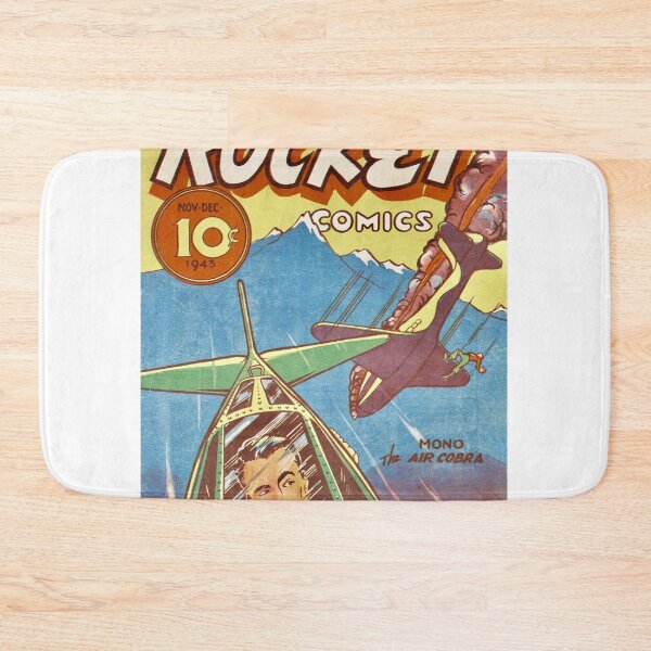 Item preview, ROCKET Superhero supernatural Classic Coomics Comic Book Cartoon Quotes sci-fi, astronaut Airplane  designed and sold by TRIBExSPACE.
