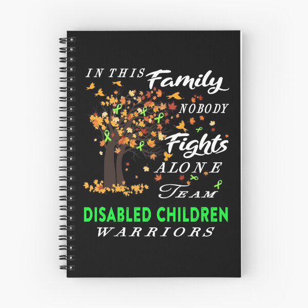 Item preview, In This Family No One Fight Alone Disabled Children Awareness designed and sold by radianen.