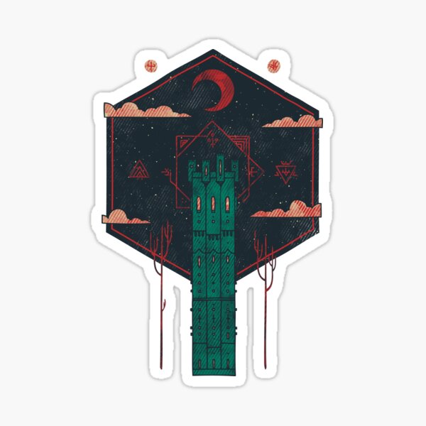 The Crimson Tower Sticker