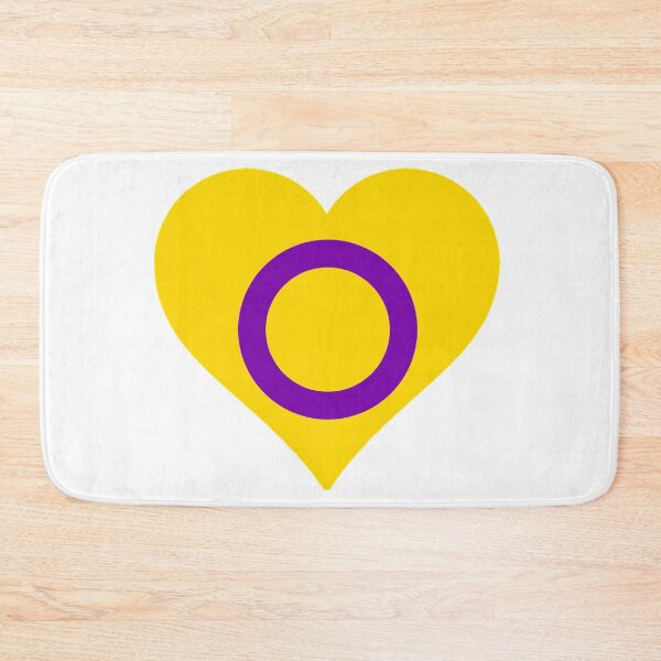 Item preview, Intersex Pride Heart designed and sold by Friend of Frogs.