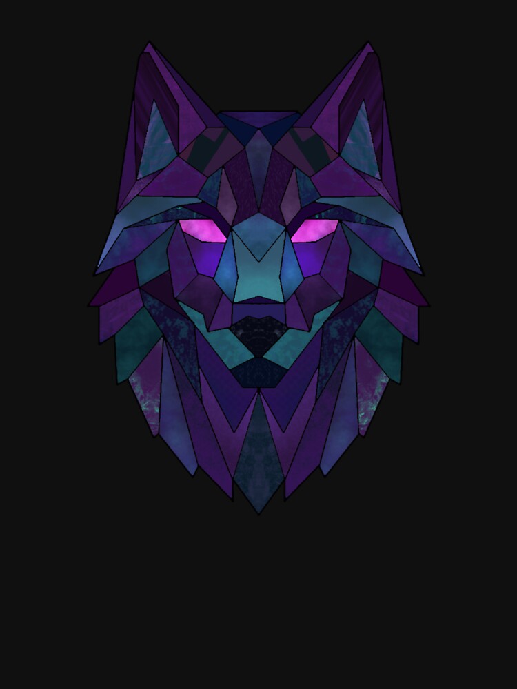 "Geometric Wolf" T-shirt by IntoTheVoid2 | Redbubble