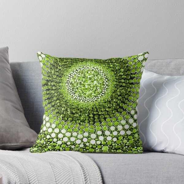 Item preview, Rainbow Candy Mandala - Light Green designed and sold by Amy Diener.