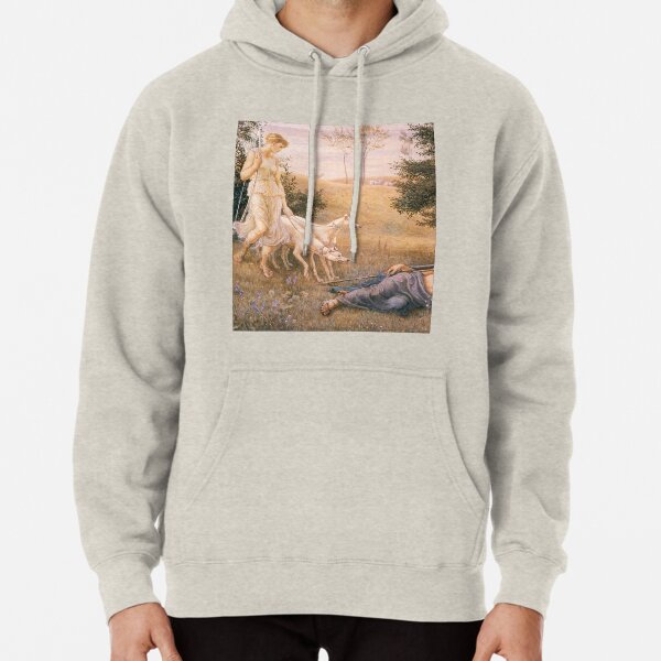 Diana and Endymion_Walter Crane British artist (1845-1915) Pullover Hoodie
