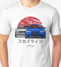 Skyline (R34 & Hakosuka) Unisex T-Shirt