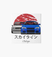 Skyline (R34 & Hakosuka) Art Board
