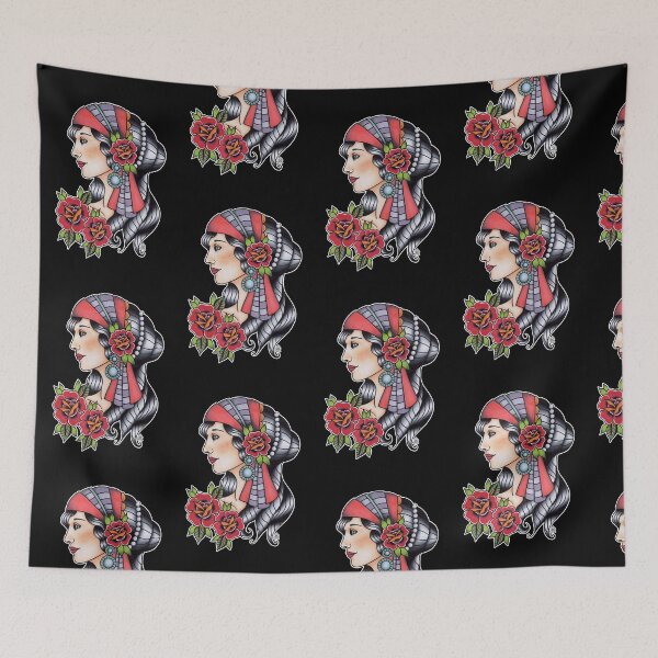 Item preview, Gypsy Girl Tattoo designed and sold by napiks.