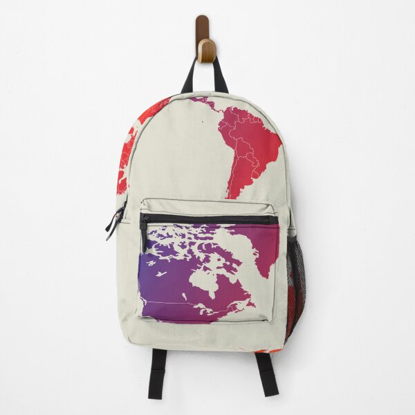 Item preview, colorful world map designed and sold by ganje.