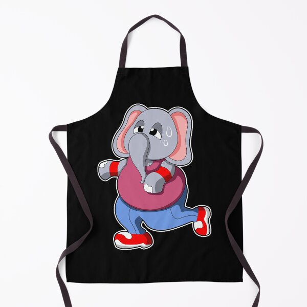 Item preview, Elephant at Fitness - Jogging with Sweatband  designed and sold by Sonoma92.