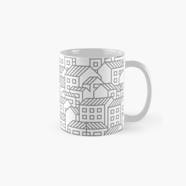 8:00 AM, fog in the city Classic Mug