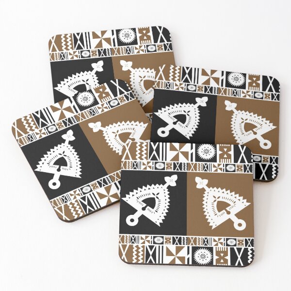 Item preview, Masikuvui fijian pattern design designed and sold by Kalawa Studio.