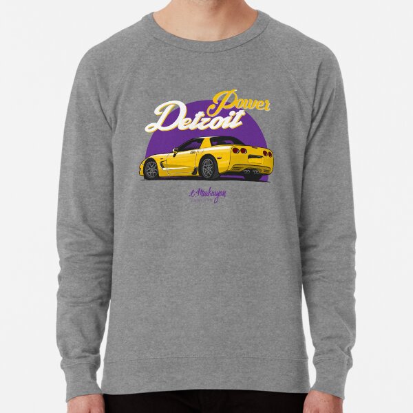 yellow corvette sweatshirt