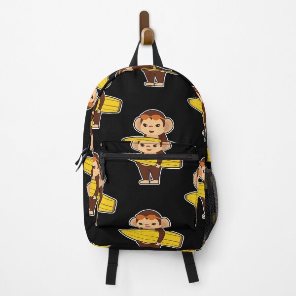 Item preview, Monkey as Surfer with Surfboard designed and sold by Sonoma92.