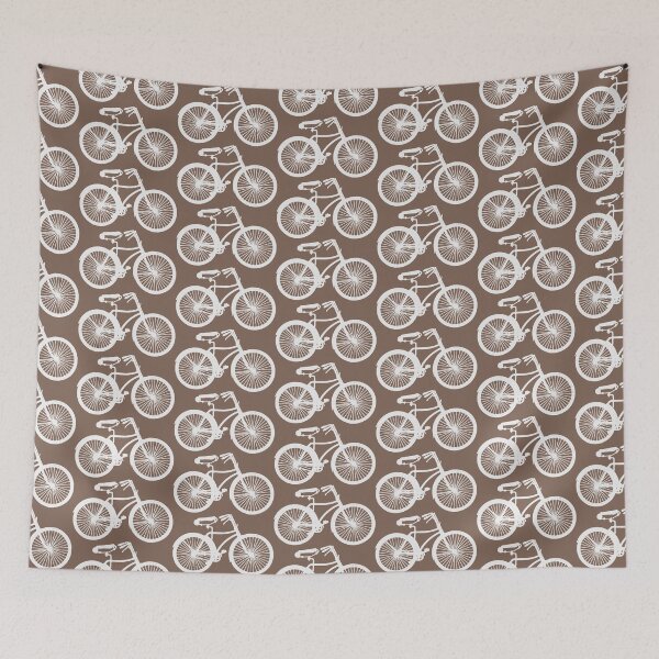 Item preview, Mountain bike Bicycle Black and White Graphic Design designed and sold by adriana-holmes.