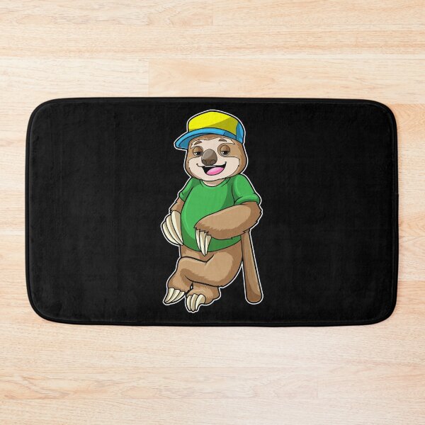 Item preview, Sloth at Baseball with Baseball bat  designed and sold by Sonoma92.