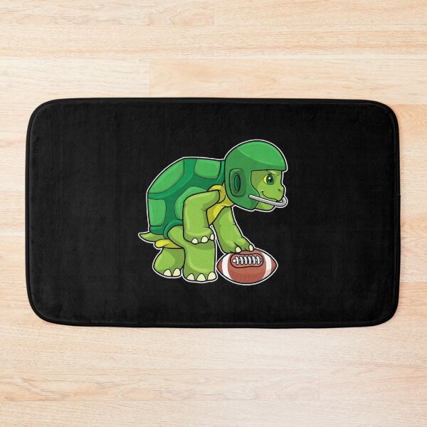 Item preview, Turtle at Sports with Football & Helmet  designed and sold by Sonoma92.