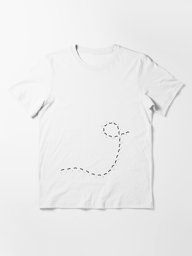 Thumbnail 3 of 7, Essential T-Shirt, Footprints in the Sand designed and sold by tserong.