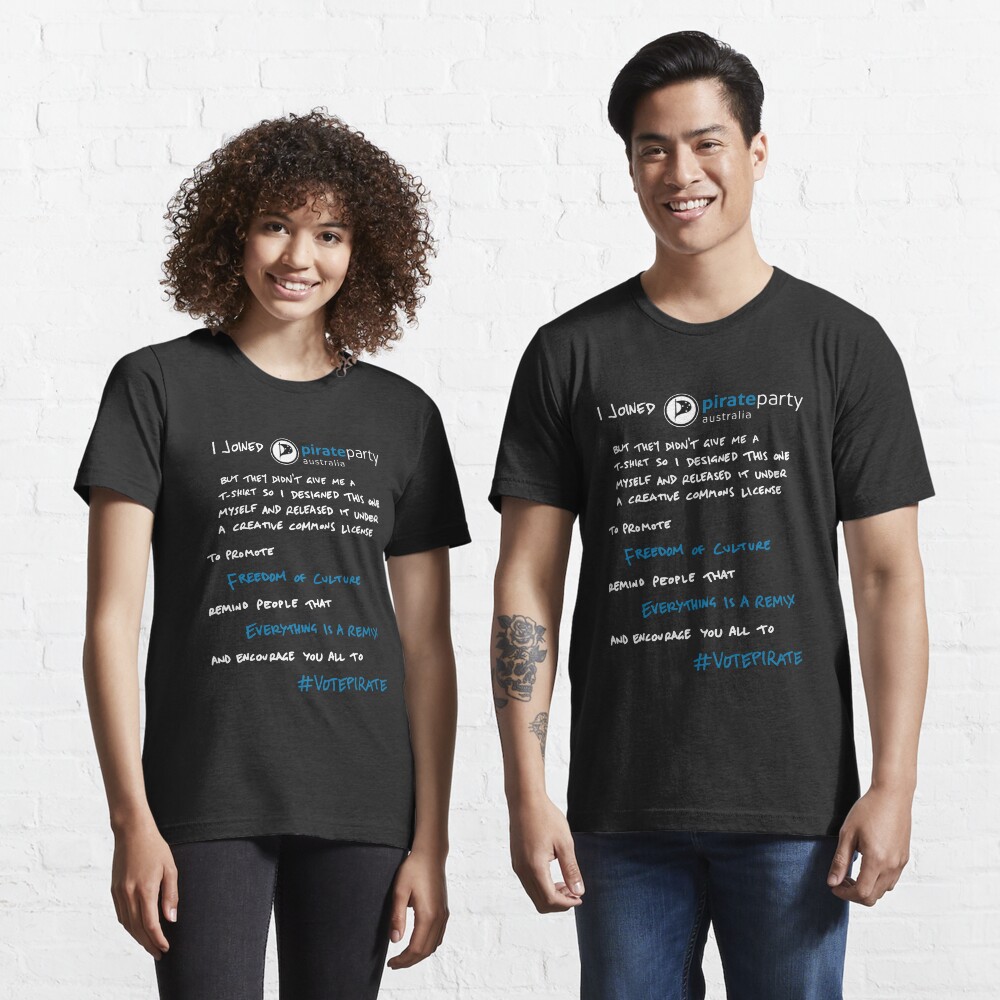 I Joined Pirate Party Australia Essential T-Shirt