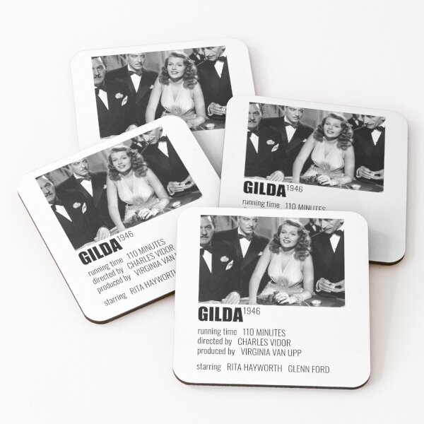 Item preview, Gilda Alternative Poster designed and sold by rosesbwayshop.
