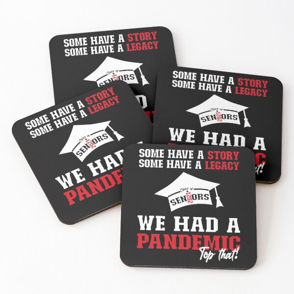 Item preview, We Had A Pandemic | White and Red Text Funny 2021 Senior  designed and sold by Estrytee.