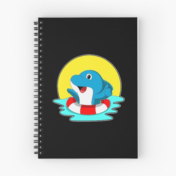 Item preview, Dolphin at Swimming with Swim ring  designed and sold by Leshinsky02.