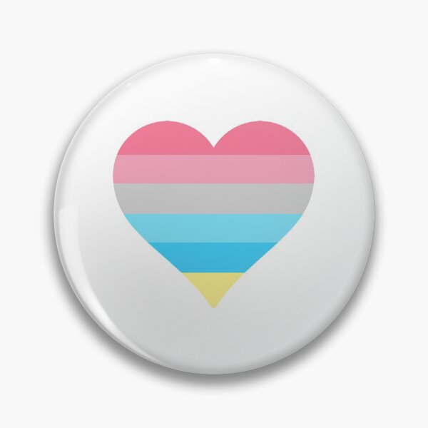 Item preview, Gender Flux Pride Heart designed and sold by Friend of Frogs.