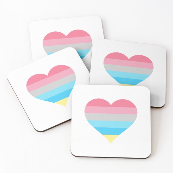 Item preview, Gender Flux Pride Heart designed and sold by Friend of Frogs.
