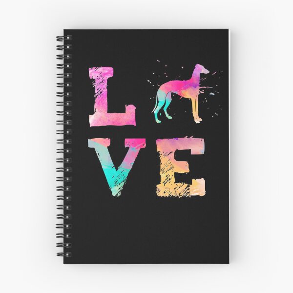 Item preview, Colorful Watercolor Paint Greyhound Dog Love-r designed and sold by celybrate.