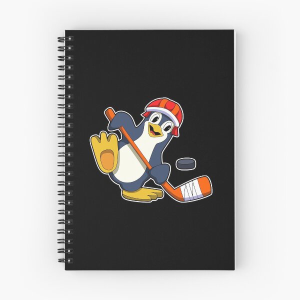 Item preview, Penguin at Ice hockey with Ice hockey stick & Cap  designed and sold by Leshinsky02.