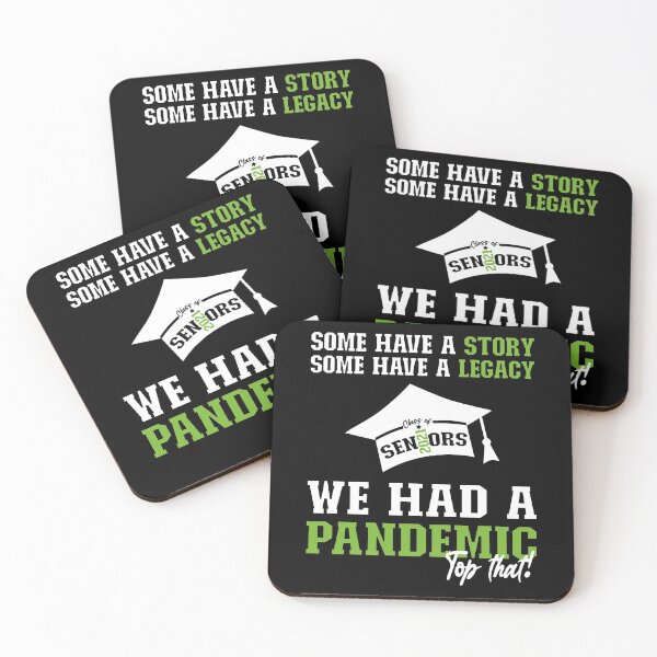 Item preview, We Had A Pandemic | White and Green Text Funny 2021 Senior  designed and sold by Estrytee.