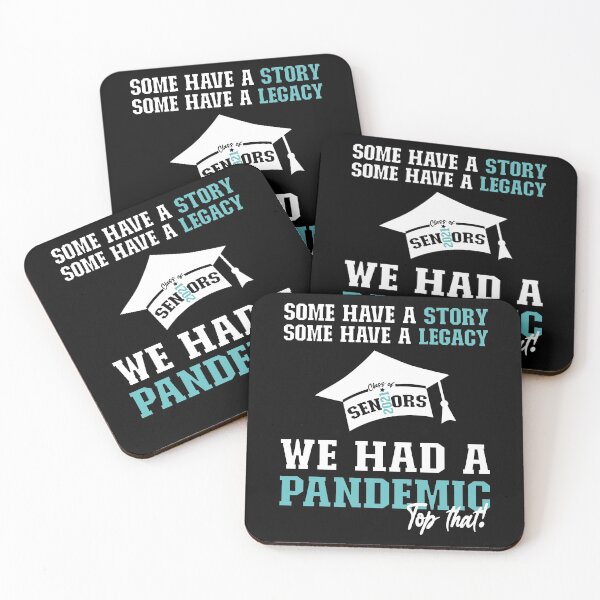 Item preview, We Had A Pandemic | White and Blue Text Funny 2021 Senior  designed and sold by Estrytee.