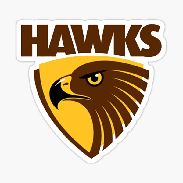 AFL  HAWTHORN   FOOTBALL CLUB DUFFLE COAT NAME TAGS SEW ON TAGS 