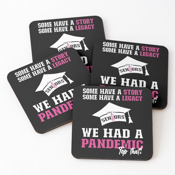 Item preview, We Had A Pandemic | White and Pink Text Funny 2021 Senior  designed and sold by Estrytee.