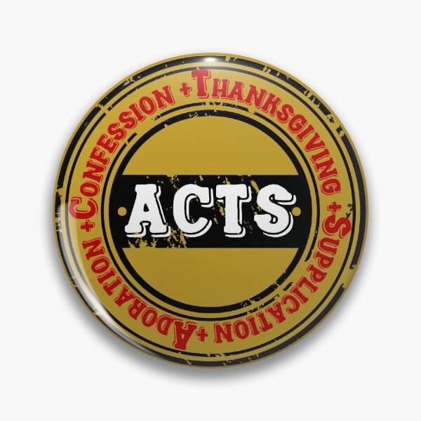Item preview, Christian ACTS Acronym designed and sold by garmentoffaith.