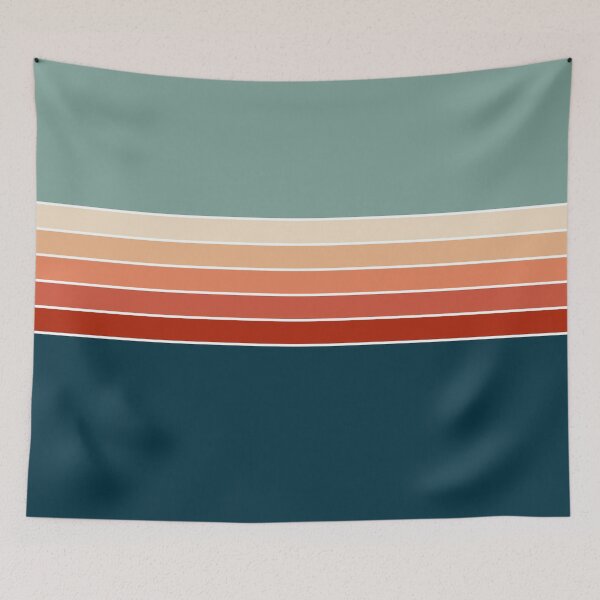 Item preview, Vintage 70s Retro Stripes designed and sold by ind3finite.