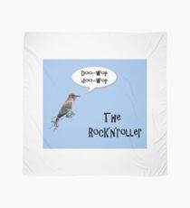Rock n roller. Ornithological joke. Scarf