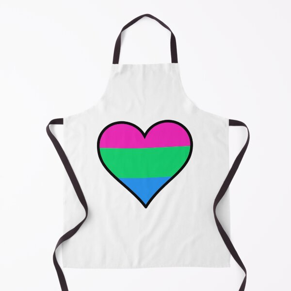 Item preview, Polysexual Pride Heart designed and sold by Friend of Frogs.