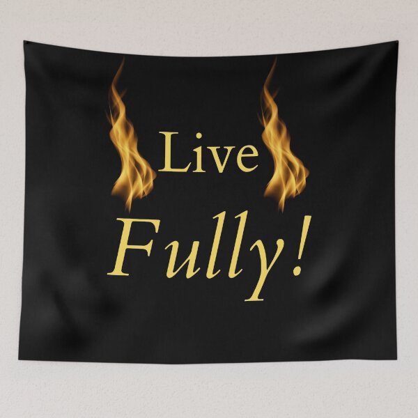 Item preview, Living Fully! Fire & Excitement designed and sold by ShaunSandhu.