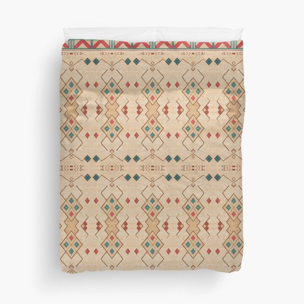 Oriental Bohemian Traditional Moroccan Style Duvet Cover