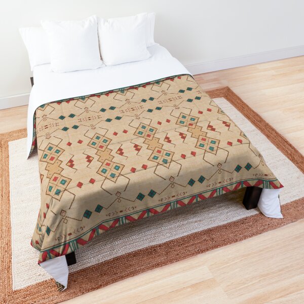Oriental Bohemian Traditional Moroccan Style Comforter