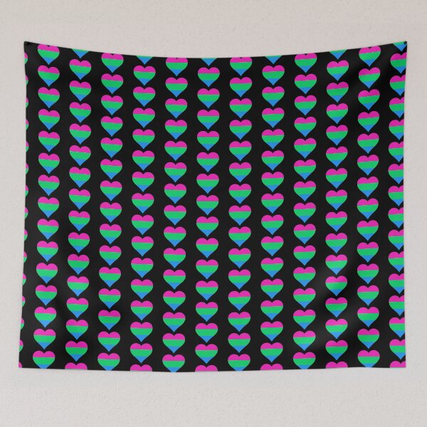 Item preview, Polysexual Pride Heart designed and sold by Friend of Frogs.