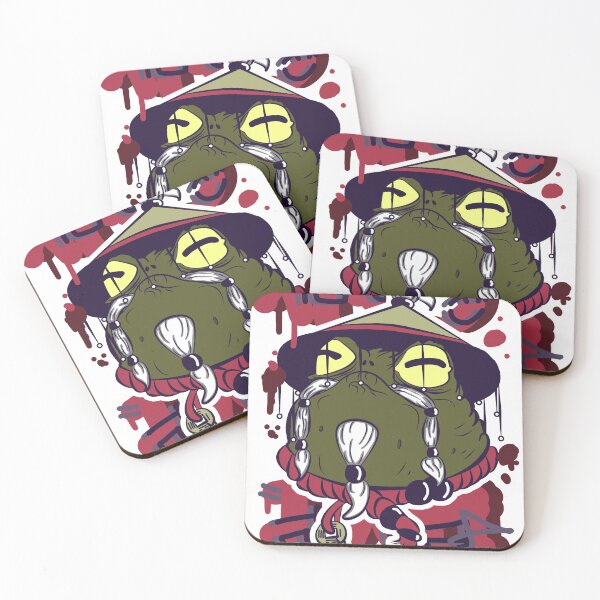 Item preview, samurai frog designed and sold by almxart.
