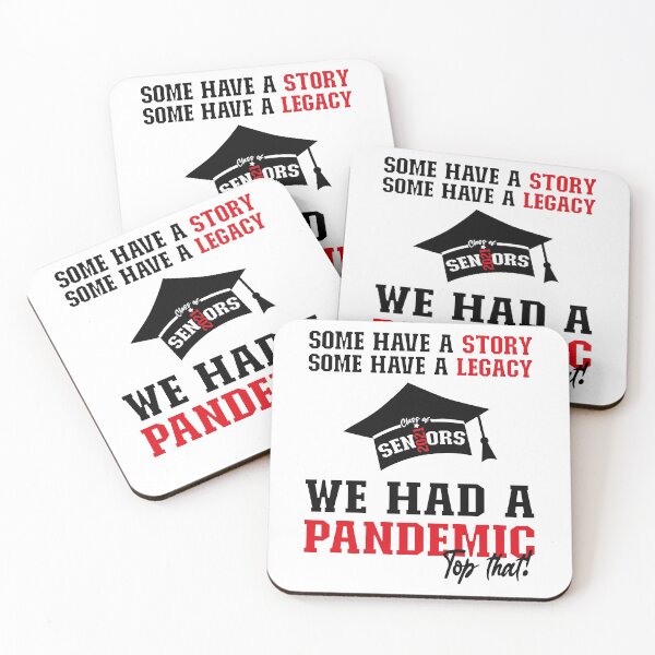 Item preview, We Had A Pandemic | Black and Red Text Funny 2021 Senior  designed and sold by Estrytee.